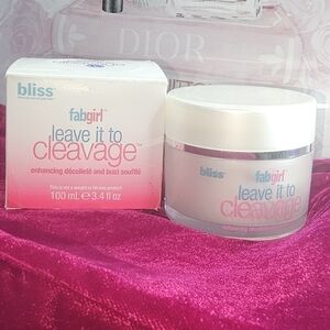 Bliss Fabgirl Leave It to Cleavage Cream 3.4‎ Fl.oz NEW